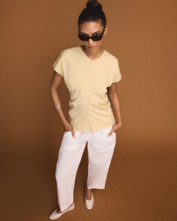 Finola Relaxed-Waist Blouse