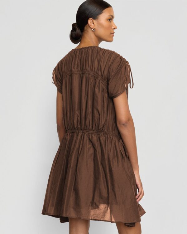 Akemi Tie-Shoulder Organic Cotton Dress