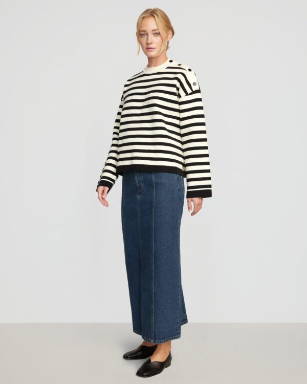 Riley Denim Maxi Skirt
