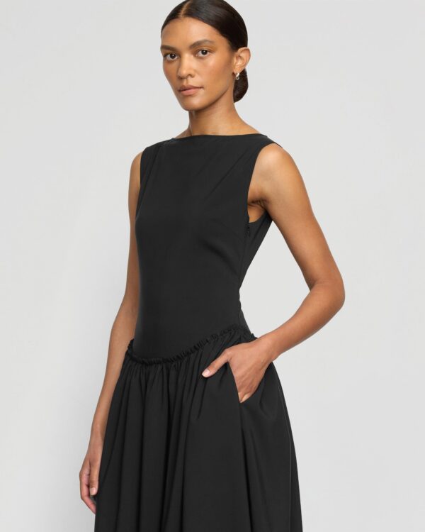 Ambretta Drop-Waist Bubble Dress