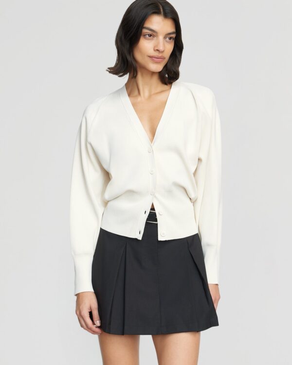 Annett Tailored Pleated Mini Skirt