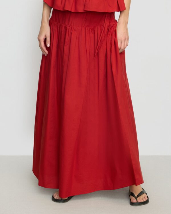 Bao Organic Cotton Drop-Waist Skirt
