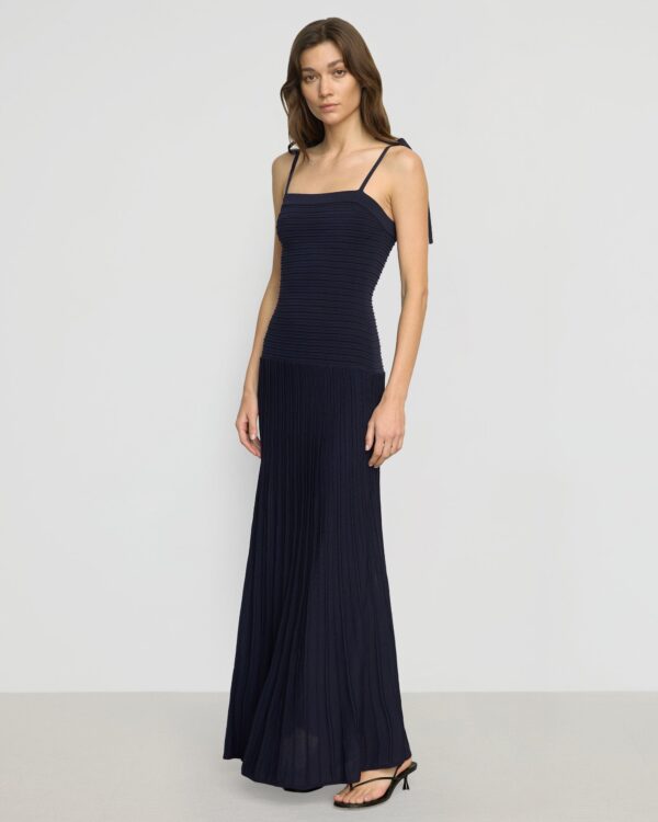 Chan Ottoman-Knit Dress