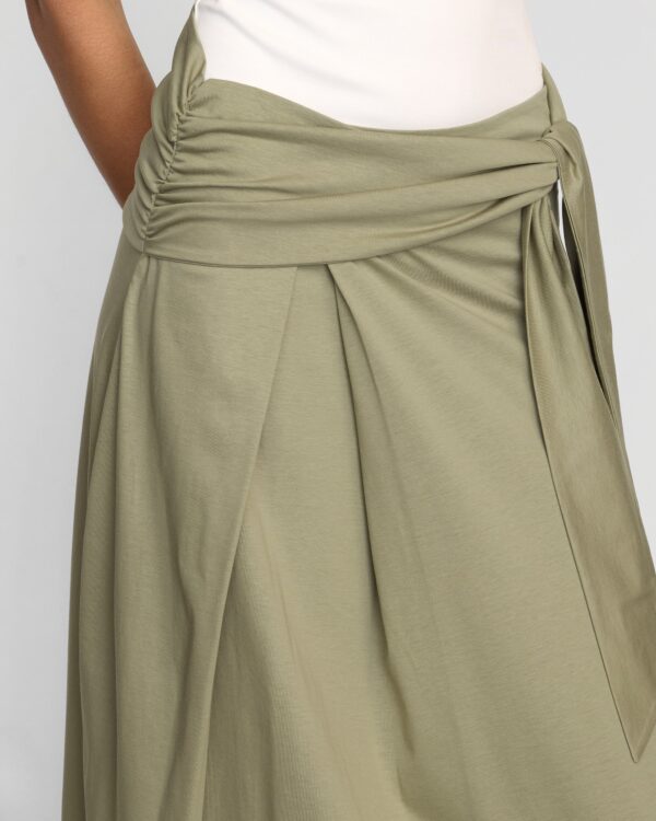 Elke Tie-Waist Maxi Skirt