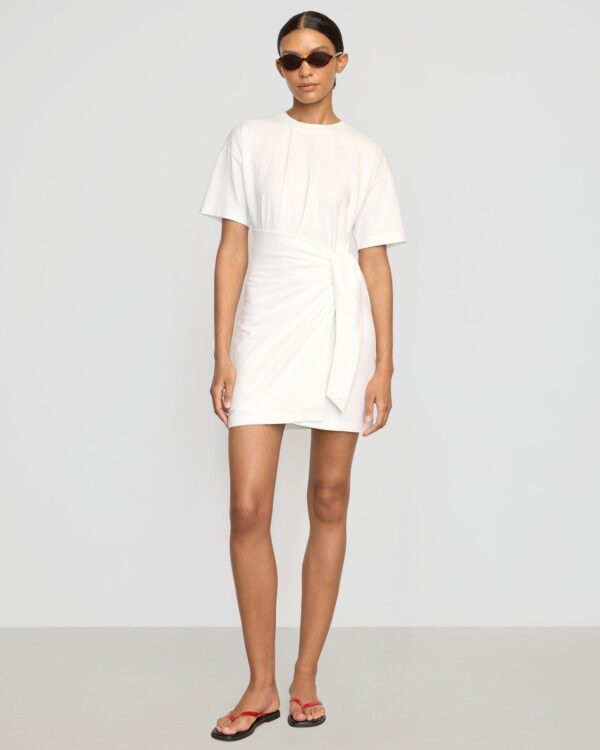 Fallon Organic Cotton T-Shirt Wrap Dress