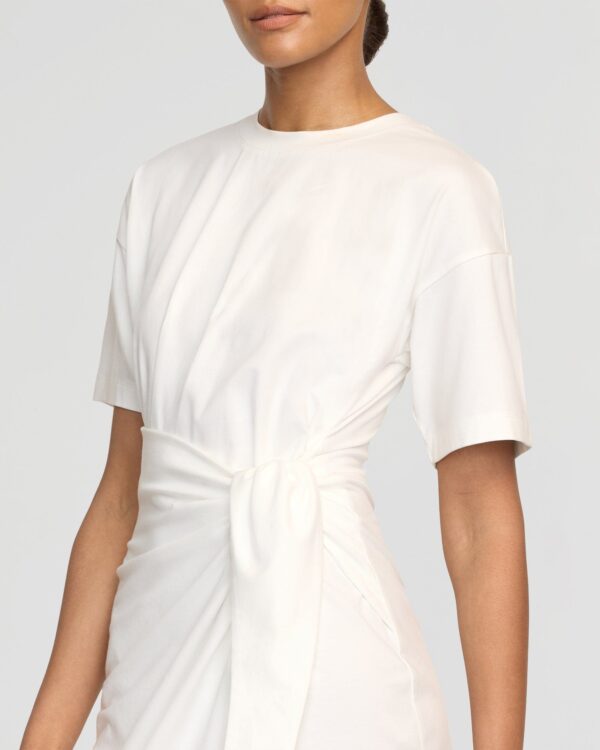Fallon Organic Cotton T-Shirt Wrap Dress