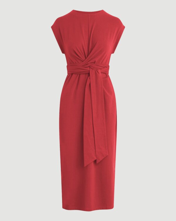 Fei Tie-Front Organic Cotton Dress