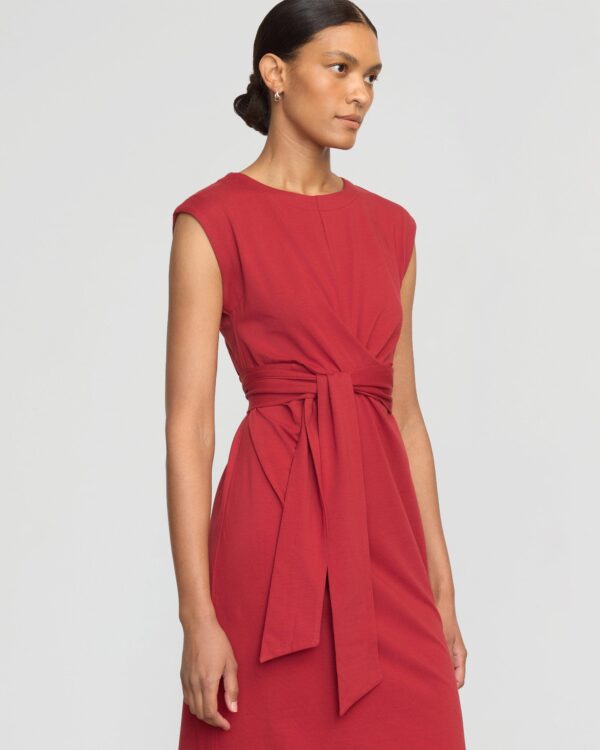 Fei Tie-Front Organic Cotton Dress