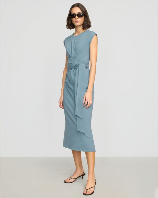 Fei Tie-Front Organic Cotton Dress