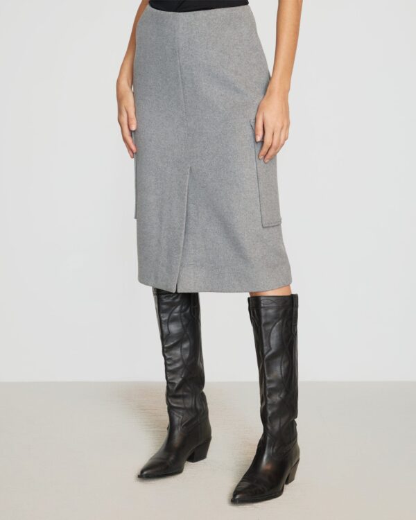 Eileen Wool-Blend Skirt