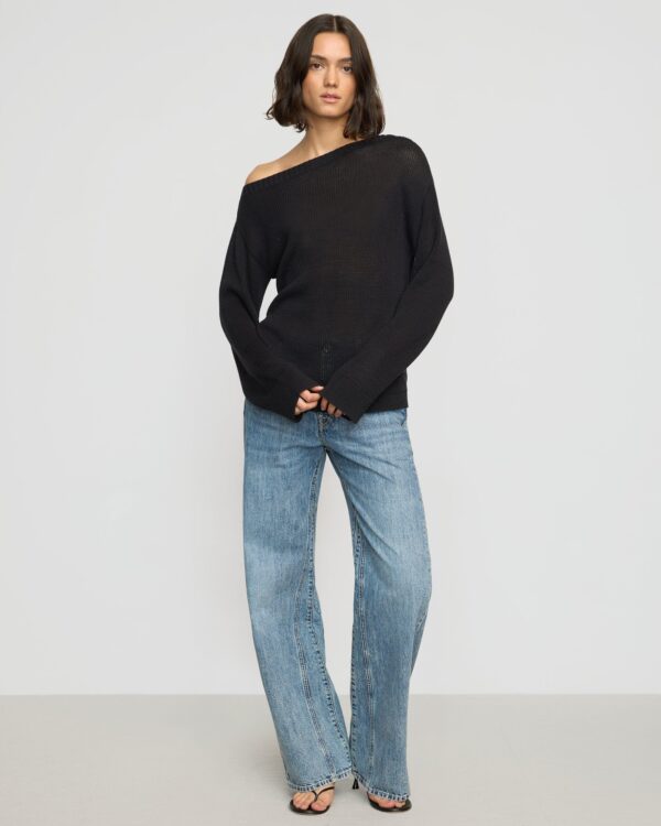 Issa Lightweight Off-Shoulder Sweater