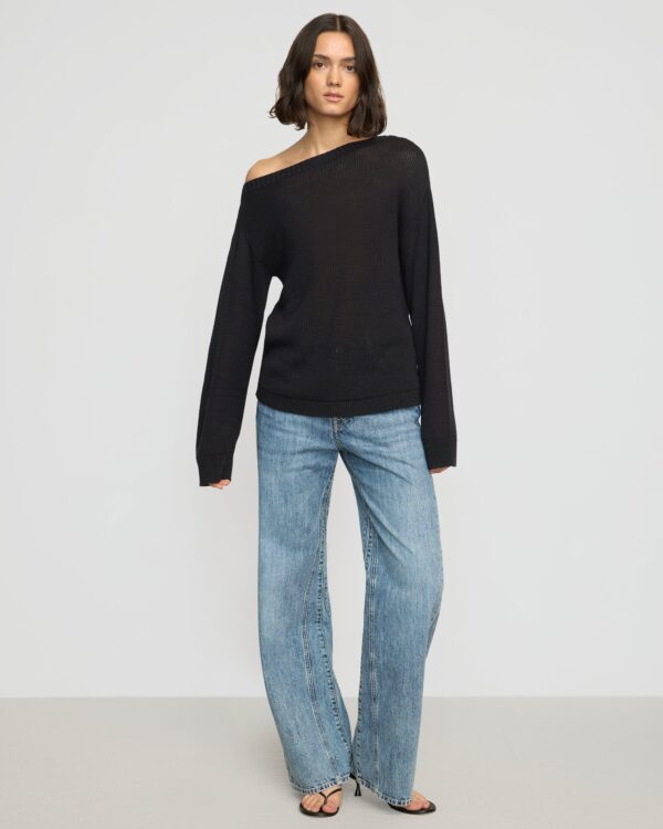 Issa Lightweight Off-Shoulder Sweater