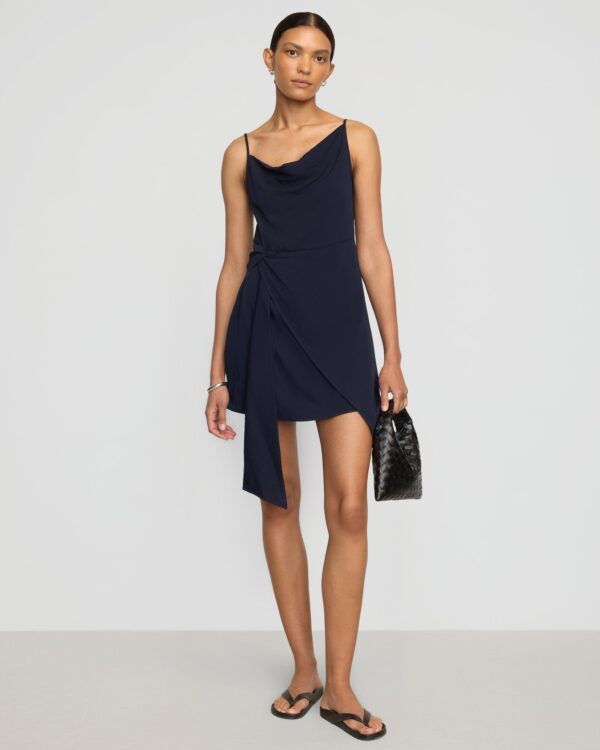 Kamini Asymmetric Mini Dress