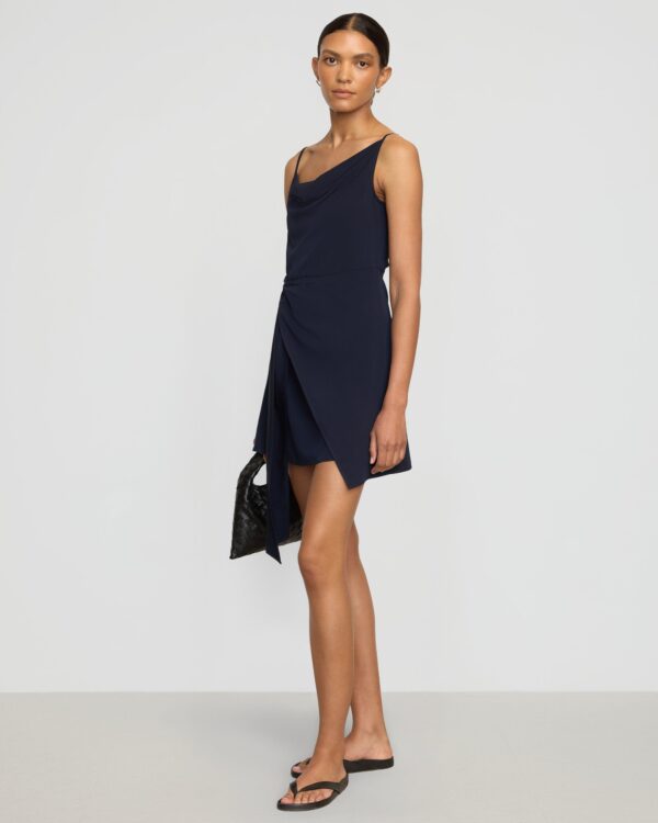 Kamini Asymmetric Mini Dress
