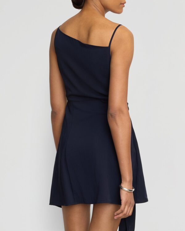 Kamini Asymmetric Mini Dress