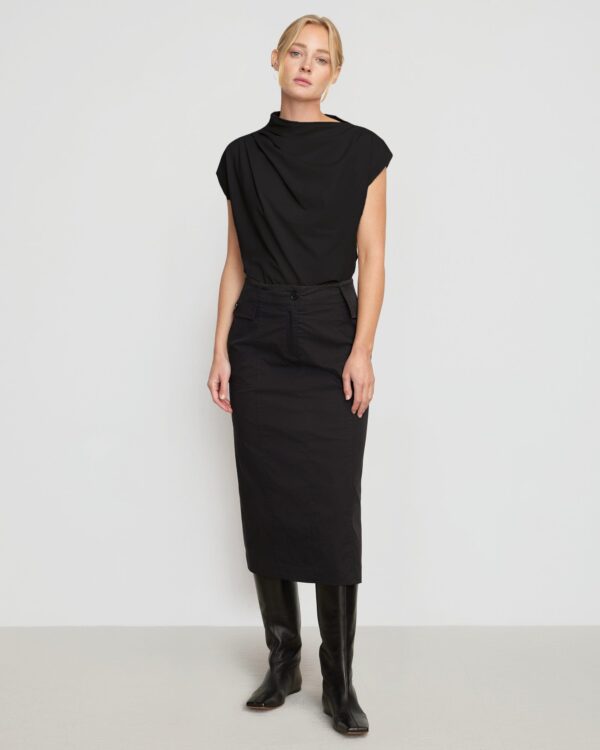 Kenny Asymmetric-Neck Tee