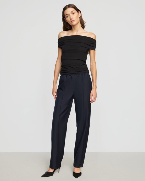 Mai Asymmetric Off-Shoulder Tee