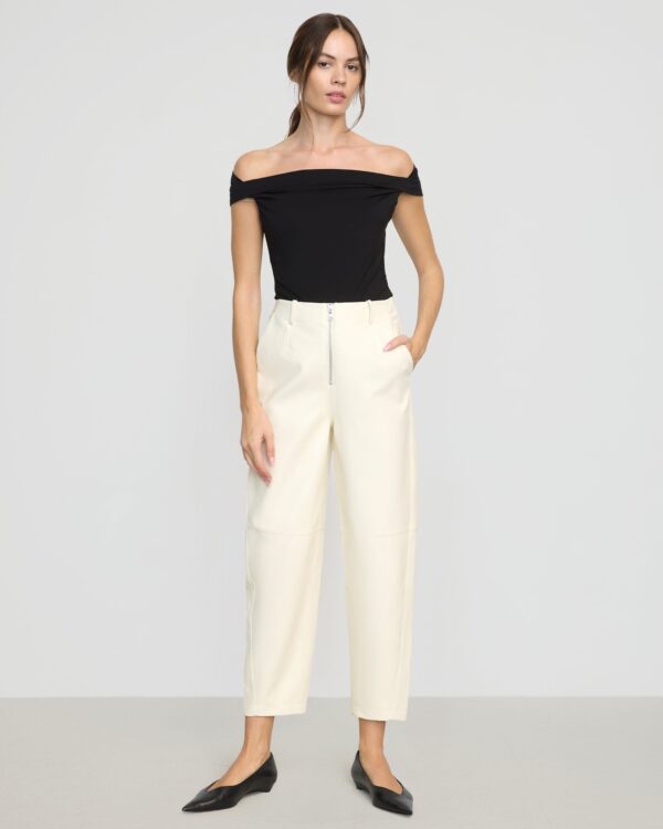 Mai Asymmetric Off-Shoulder Tee
