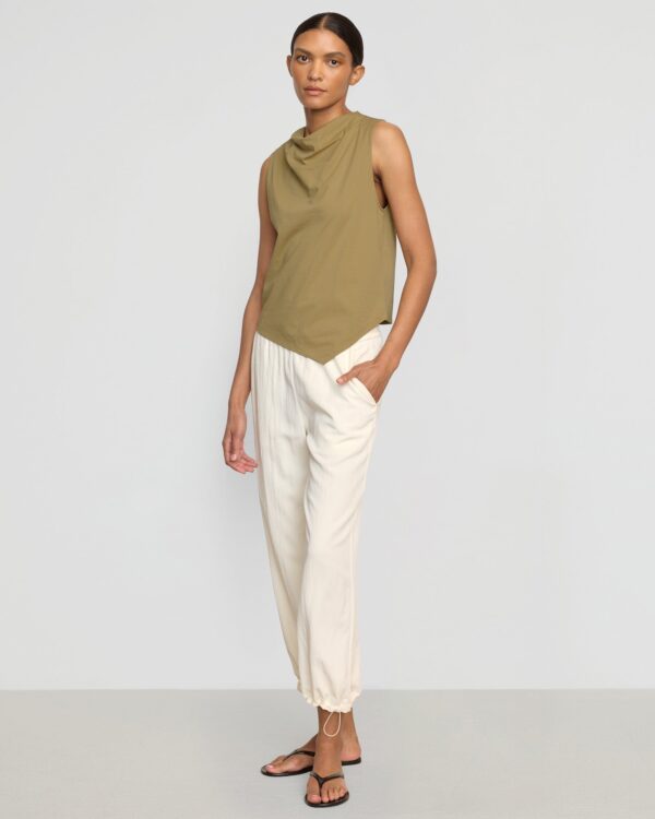 Marjorie Asymmetric-Hem Tee
