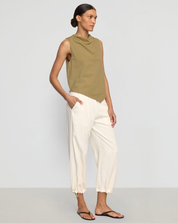 Marjorie Asymmetric-Hem Tee
