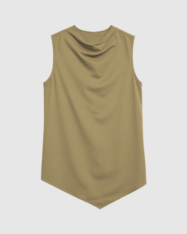Marjorie Asymmetric-Hem Tee