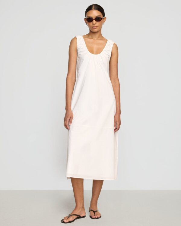 Midori Organic Cotton U-Neck Dress