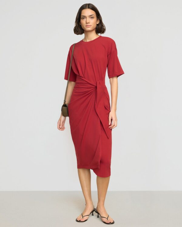 Noa Organic Cotton T-Shirt Wrap Dress