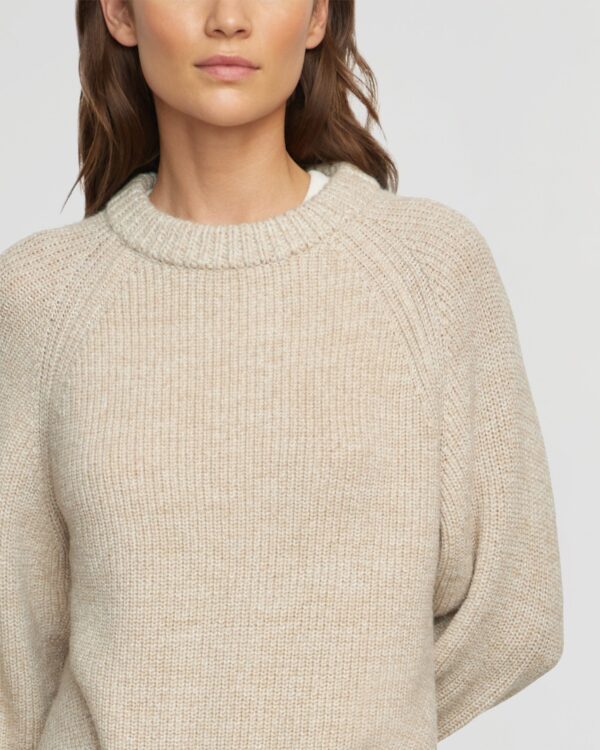 Roya Marled Boyfriend Sweater