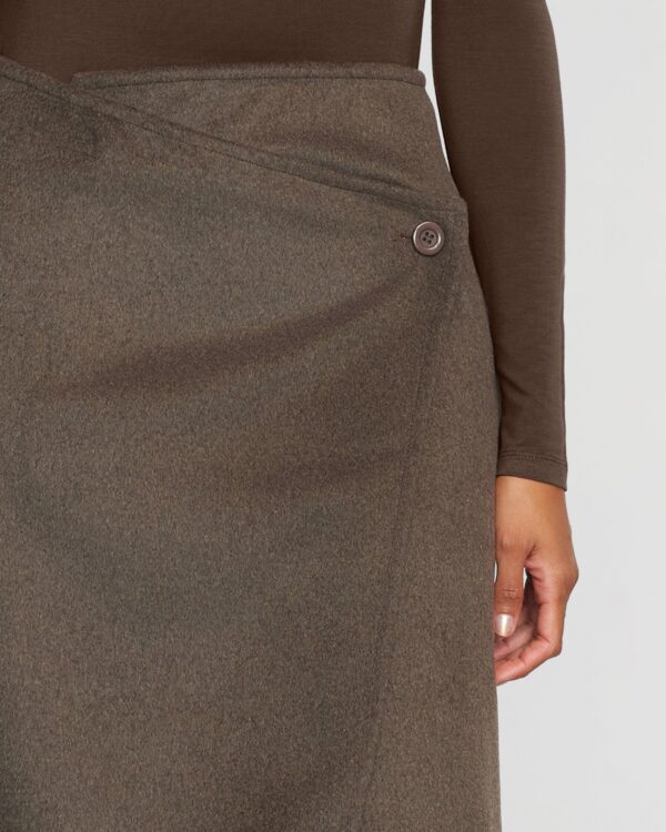 Sadie Asymmetric Wrap Skirt