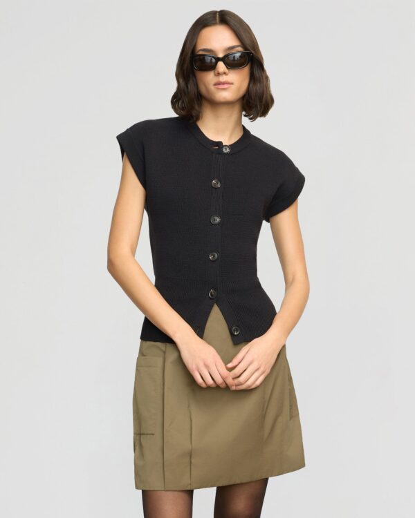 Solea Button Knit Vest