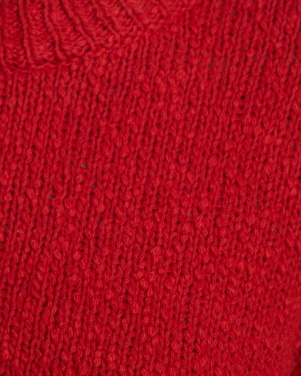 Sonya Textured Organic Cotton Sweater